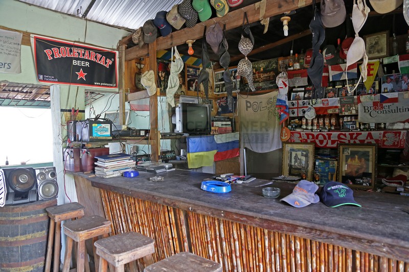 Pirates of the caribbean Bar Wallilabou Bay St. Vincent 25.01.2015