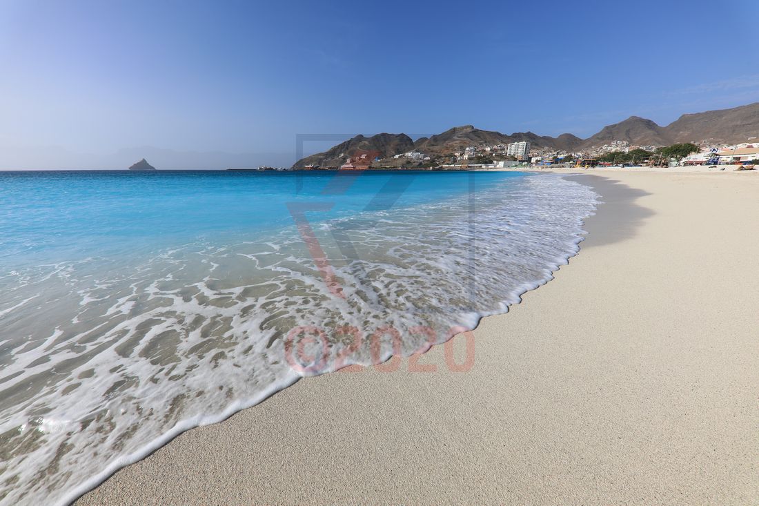 Praia da Laginha beach, Mindelo