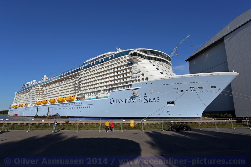 Quantum of the Seas an der Meyer Werft
