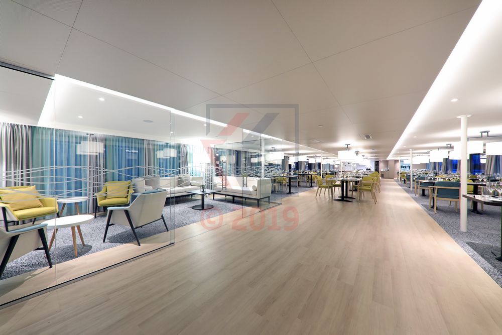 Restaurant und Loungebereich MS Viola