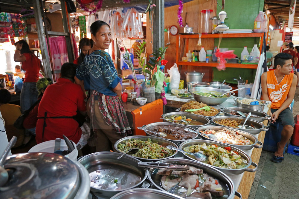 Restaurant bei der City Hall in Manila 14.02.2016