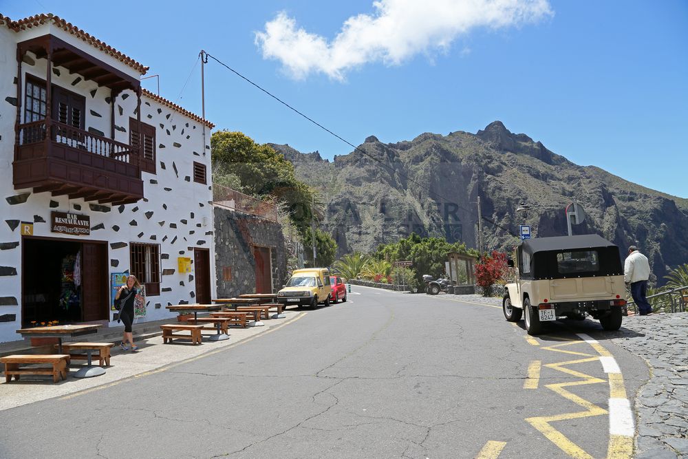 Restaurant im Bergdorf Masca auf Teneriffa Restaurant im Bergdorf Masca auf Teneriffa