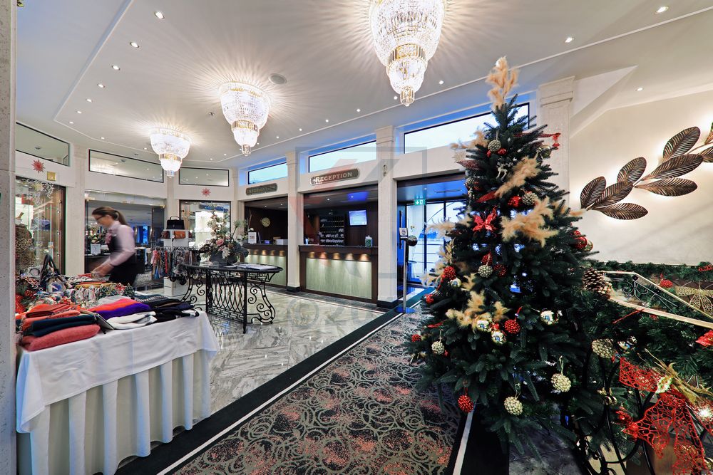 Rezeption, Information und Shop MS William Wordsworth