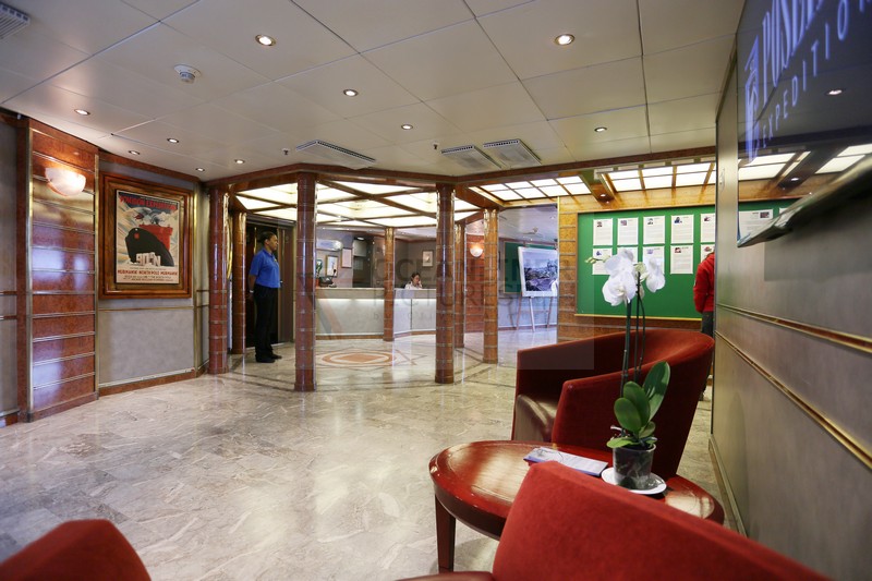 Rezeptionsbereich MS Sea Spirit Rezeptionsbereich MS Sea Spirit