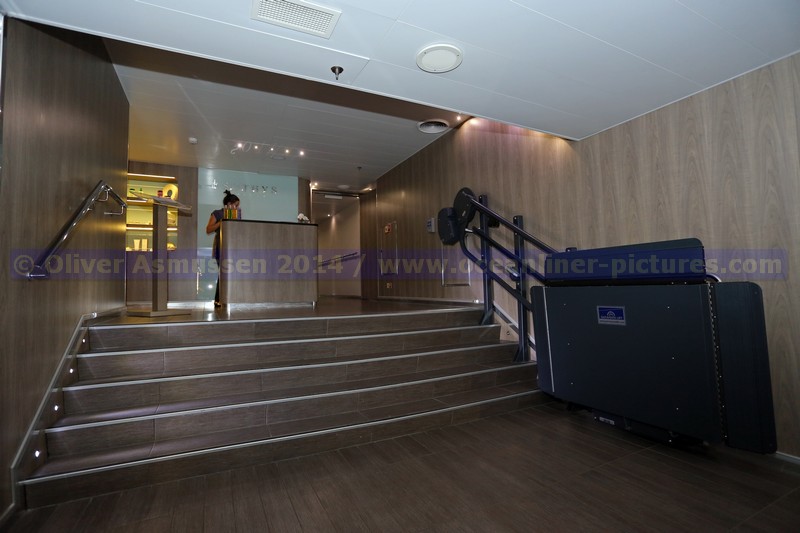 Rollstuhllifte auf der Le Boreal