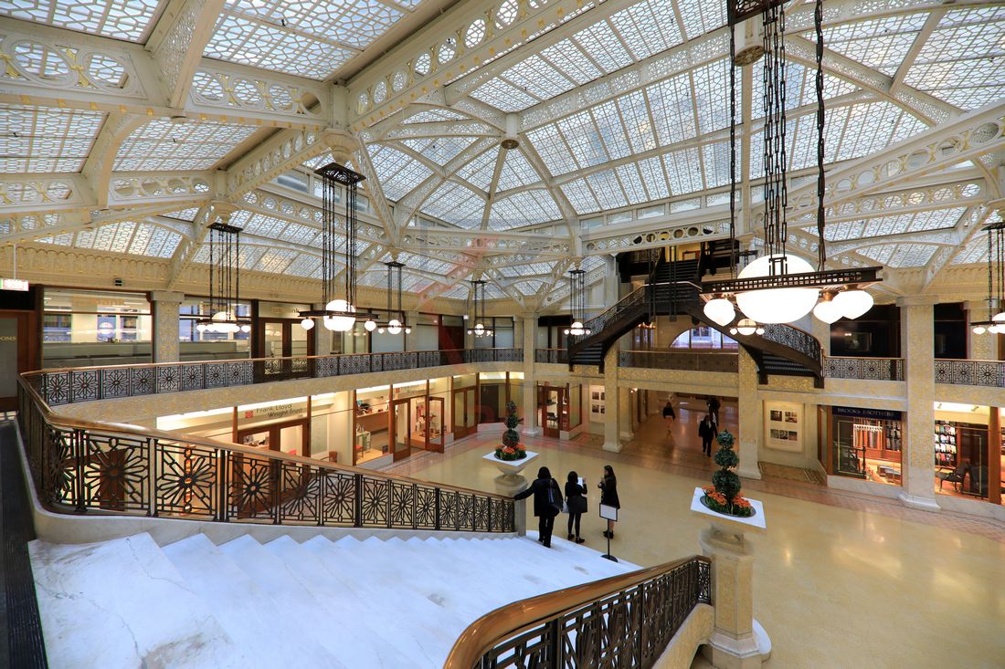 Rookery Building Chicago Innenhof