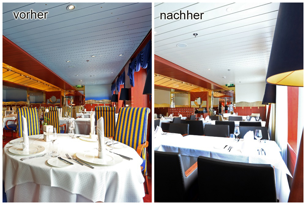 Rossini Restaurant wird Selection Restaurant AIDAvita