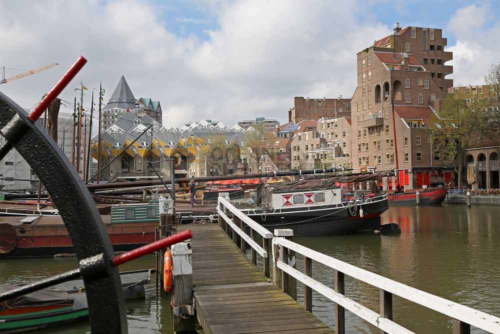 Rotterdam Oude Haven und Kubushäuser