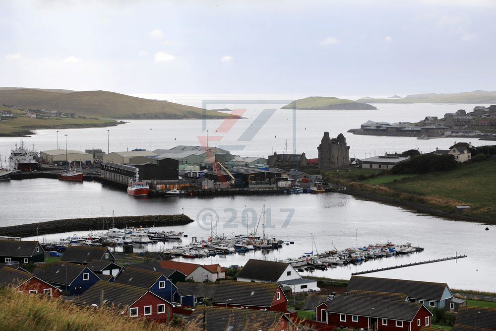 Scalloway Castle, Mainland, Shetland-Inseln