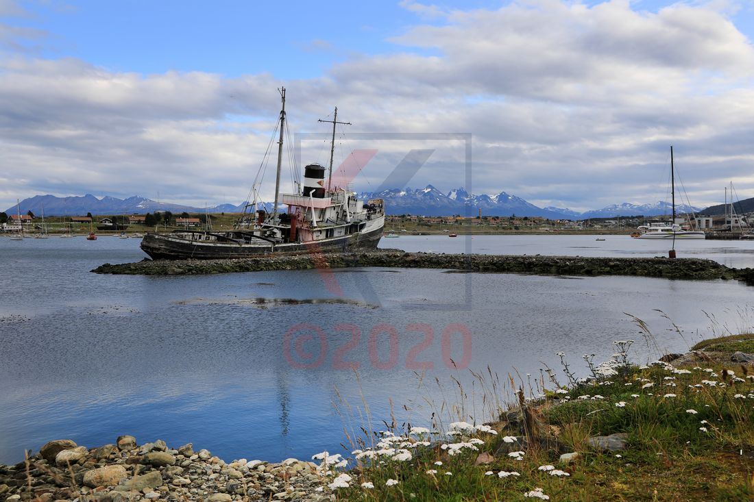 Schiffswrack in Ushuaia 31.01.2020