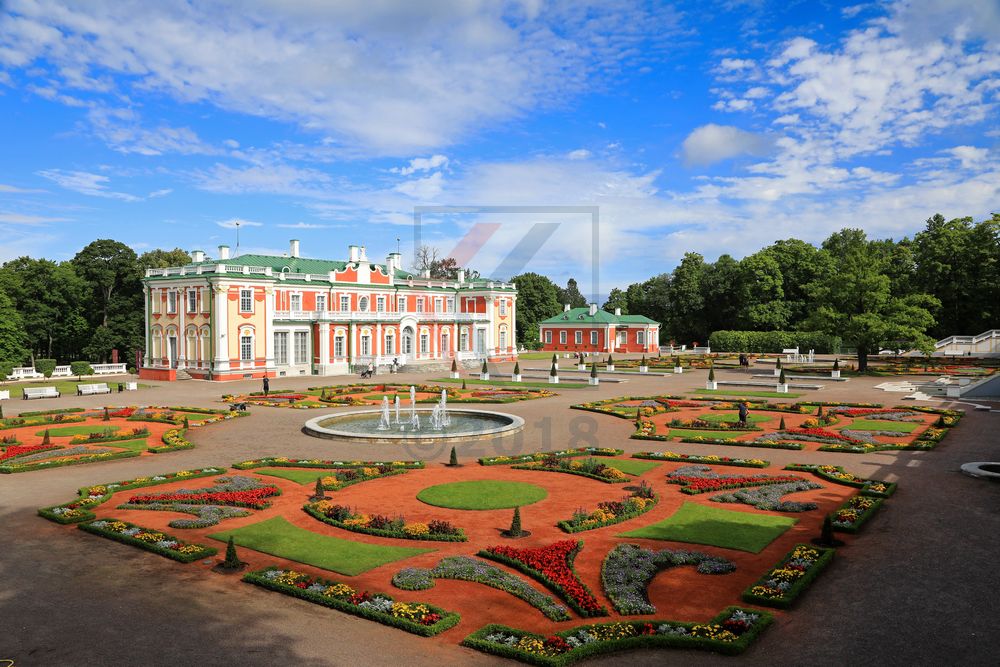 Schloss Katharinental und Schlossgarten in Tallinn