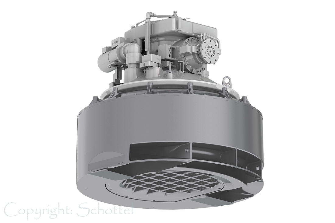 Schottel Pump Jet Beispiel für World Explorer