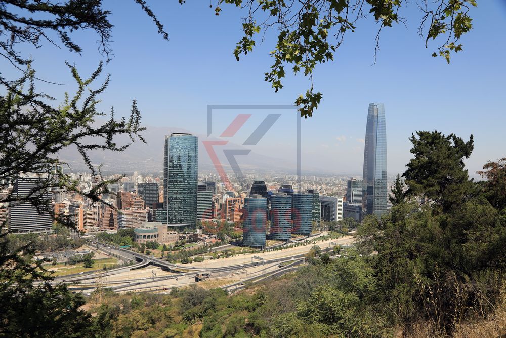 Skyline Santiago de Chile und Gran Torre Santiago