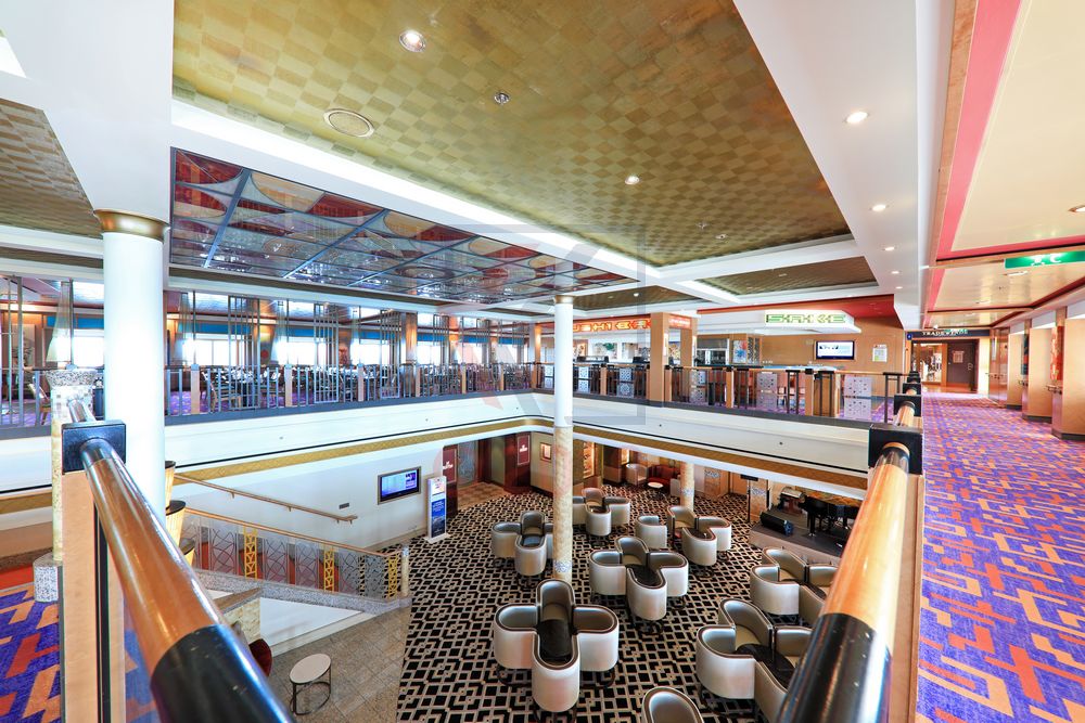 Small Atrium near Sake Bar and Sushi Bar Norwegian Pearl Small Atrium near Sake Bar and Sushi Bar Norwegian Pearl