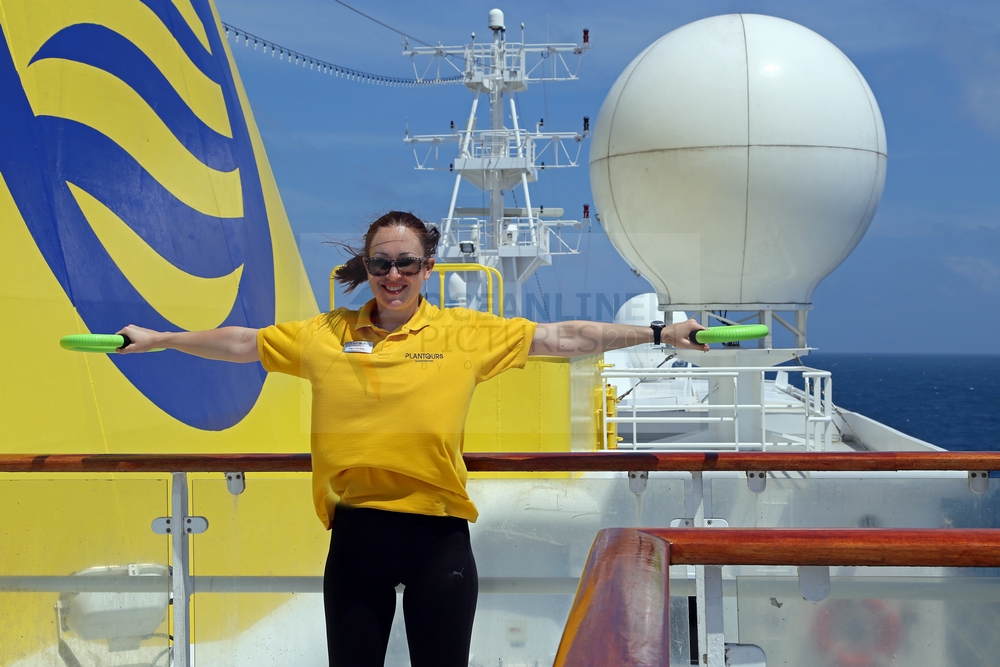 Smovey mit Olga auf der MS Hamburg, 01.02.2016