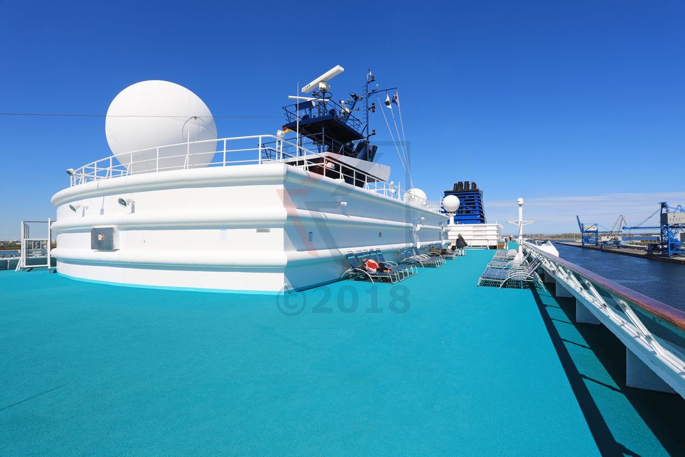 Solarium Sonnendeck MS Zenith