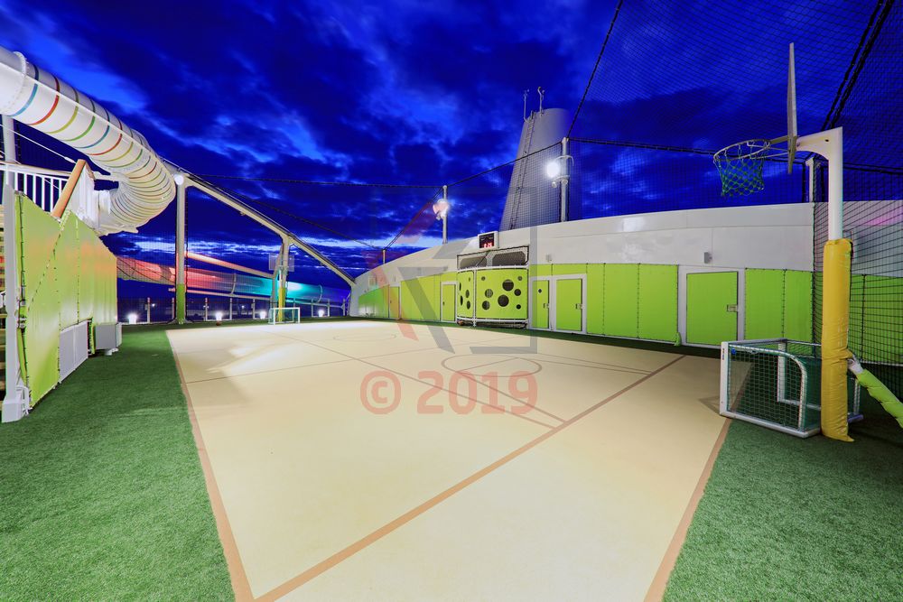 Sportplatz AIDAnova Sportplatz AIDAnova