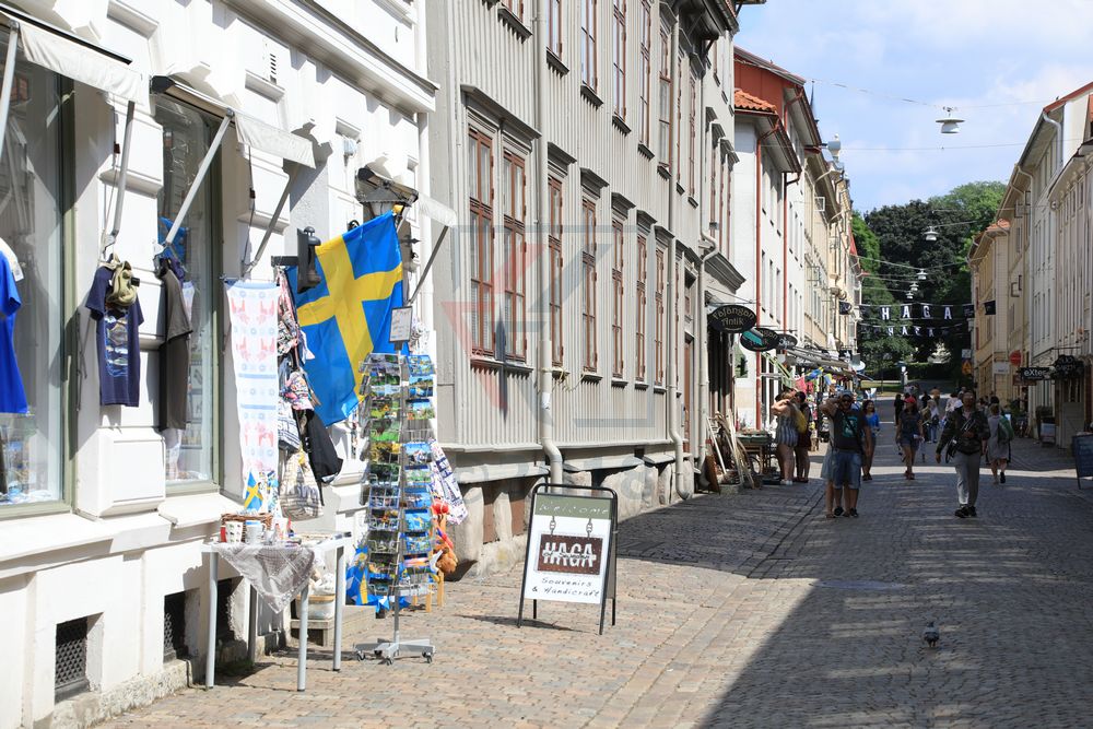 Stadtteil Haga Göteborg