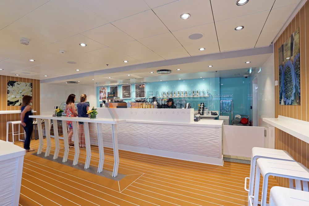 Starbucks Café Harmony of the Seas Innenansicht