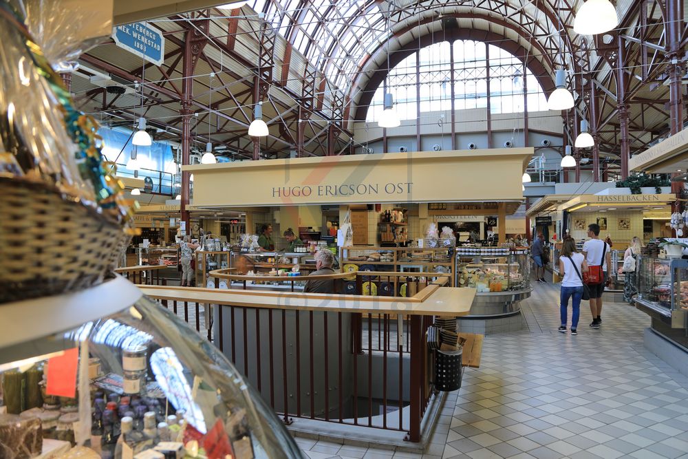 Stora Saluhallen am Kungstorget in Göteborg