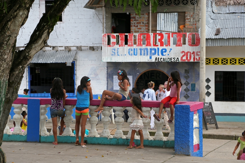 Strassenszene in Pevas am 07.01.2015 Strassenszene in Pevas am 07.01.2015