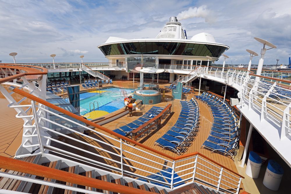 Swimming Pool und Sonnendeck Serenade of the Seas