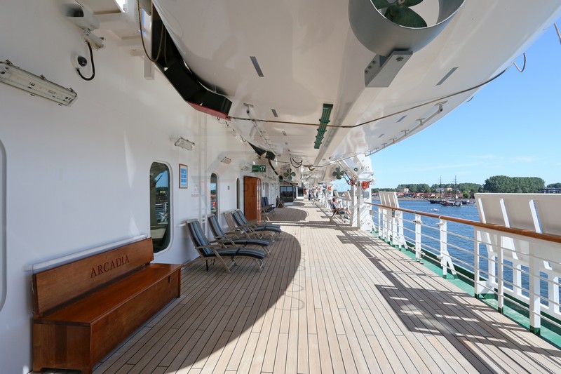 Teak-Promenade MS Arcadia