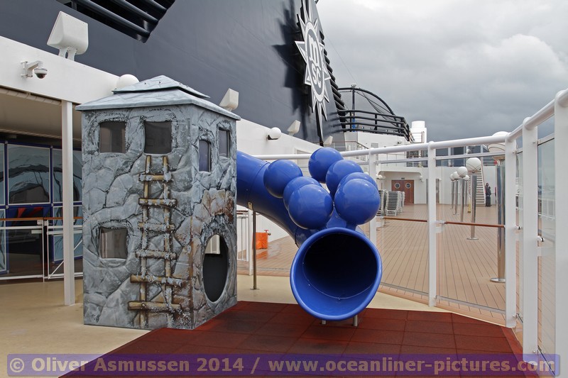 Teilansicht Kinderbereich MSC Poesia