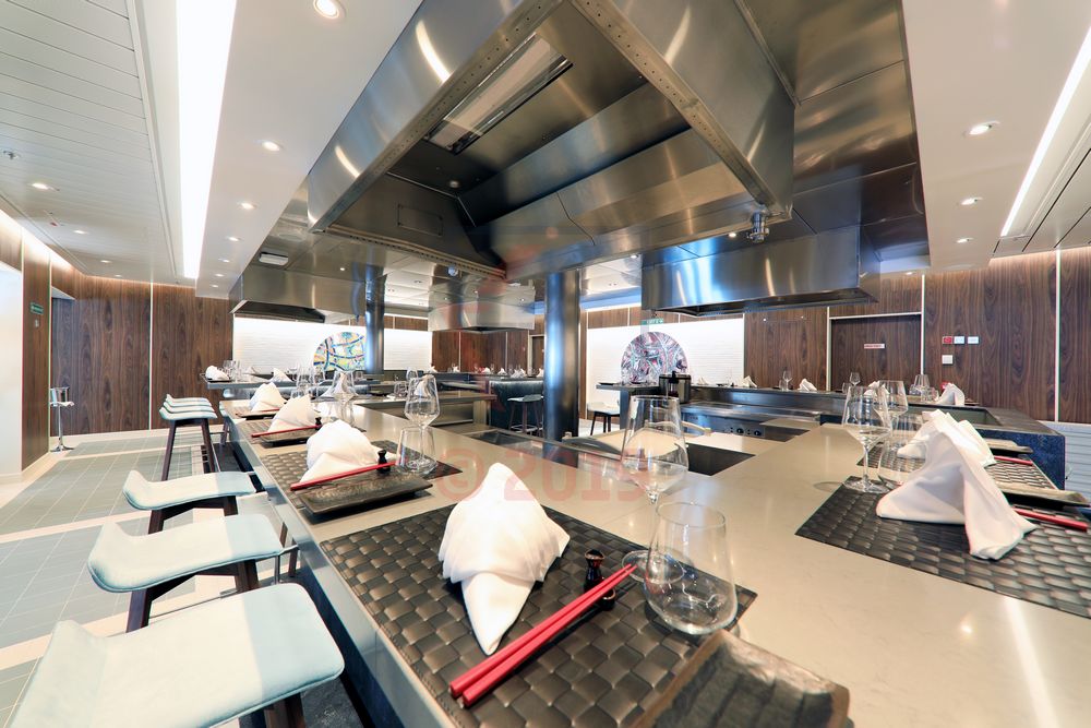 Teppanyaki Asia Grill Restaurant AIDAnova