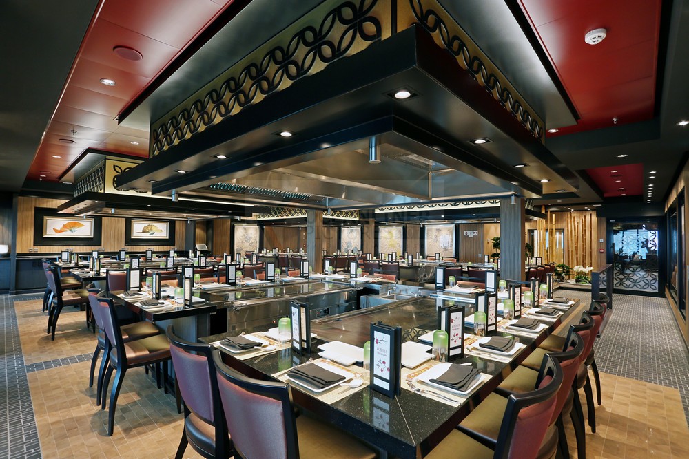 Teppanyaki Restaurant Norwegian Escape Teppanyaki Restaurant Norwegian Escape