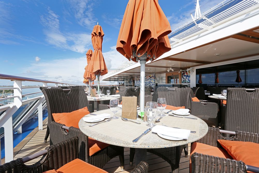 Terrace Cafe Außenbereich MS Riviera Terrace Cafe Außenbereich MS Riviera