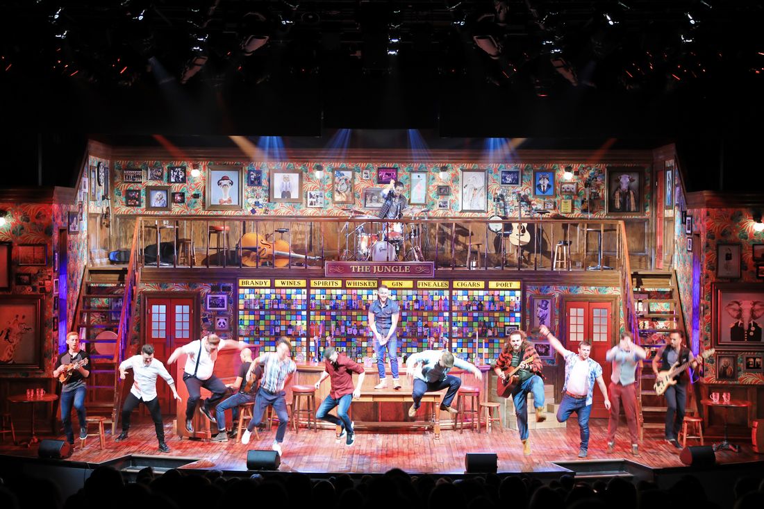 The Choir of Man Show aboard the Norwegian Encore The Choir of Man Show aboard the Norwegian Encore