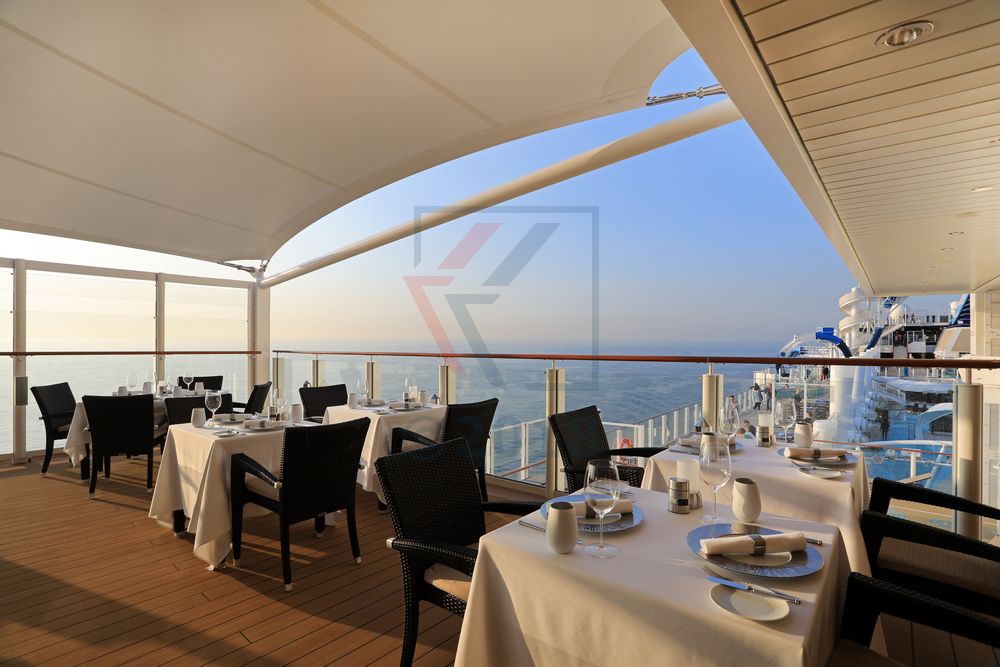 The Haven Restaurant Aussenbereich Norwegian Bliss