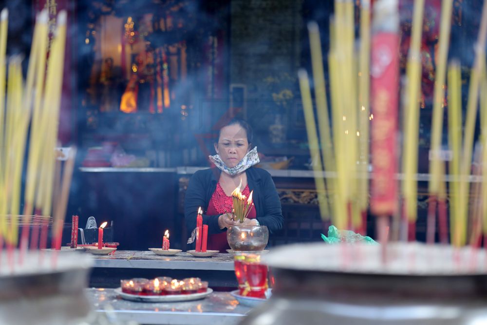 Thien Hau Temple Chinatown Saigon