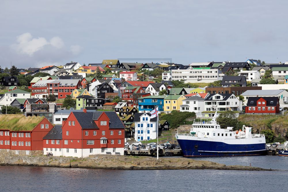 Torshavn auf den Faeroer Inseln