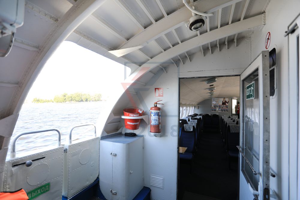 Tragflügelboot Typ Meteor Innenansicht St. Petersburg Tragflügelboot Typ Meteor Innenansicht St. Petersburg