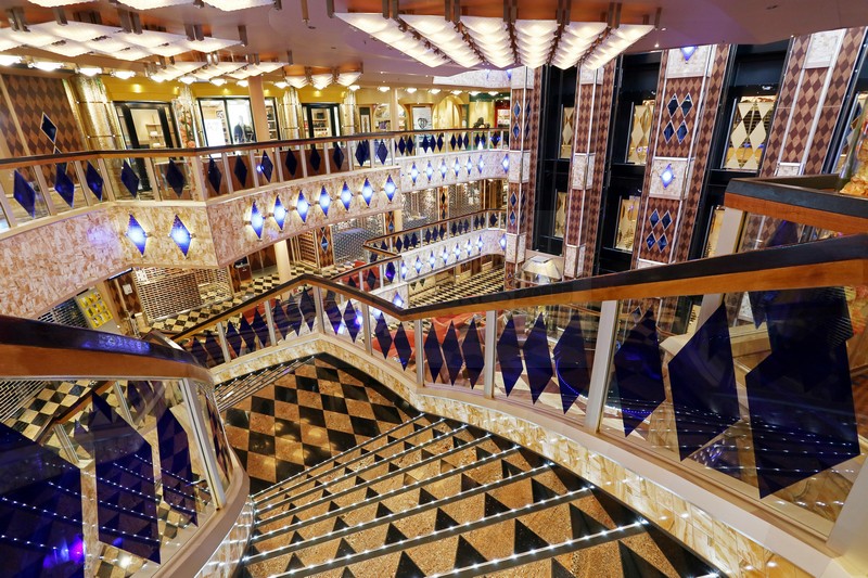 Treppe im Atrium Costa Favolosa Treppe im Atrium Costa Favolosa