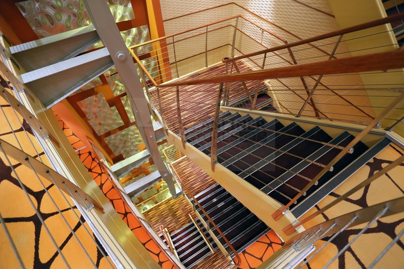 Treppenhaus AIDAsol Treppenhaus AIDAsol