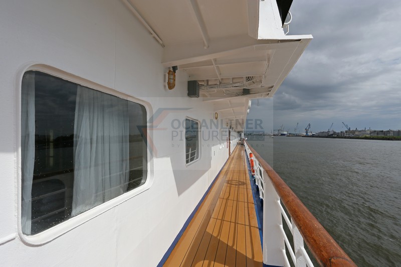 umlaufende Promenade Sea Spirit