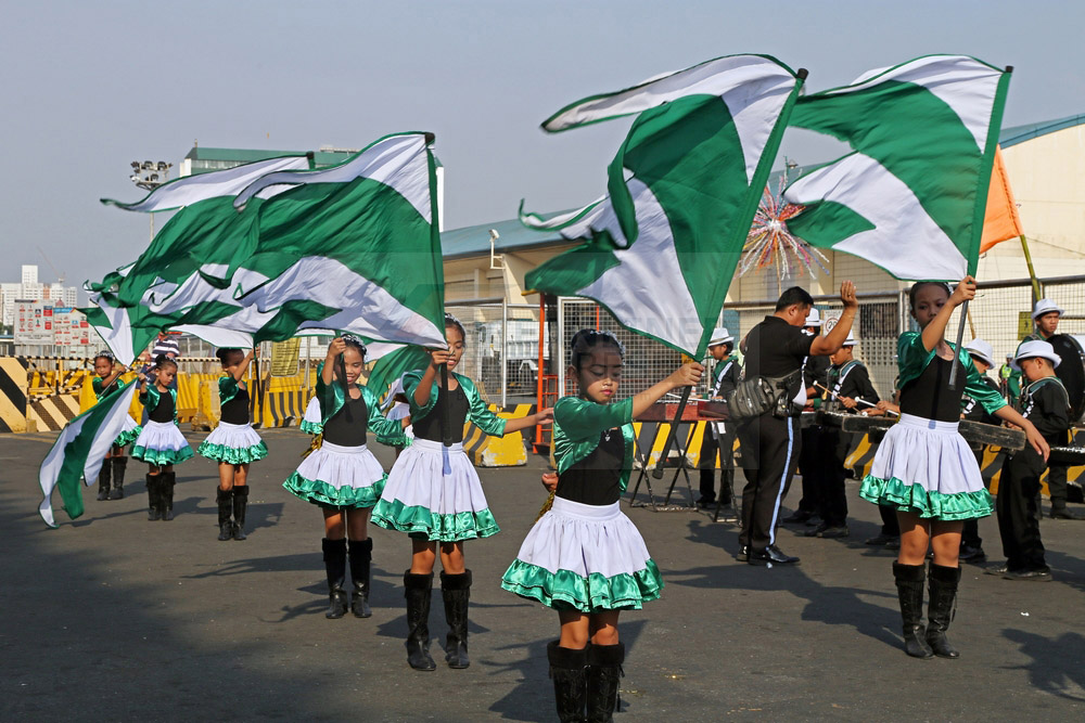 Verabschiedung MS Hamburg Manila 14.02.2016