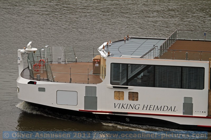 Viking River Cruises "Viking Heimdal", Kiel Canal, 11. December 2013
