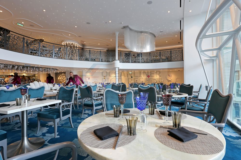 Wonderland Restaurant imaginative cuisine Harmony of the Seas