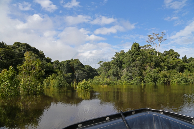 Zodiac Erkundungsfahrt Lago Uara 11.01.2015